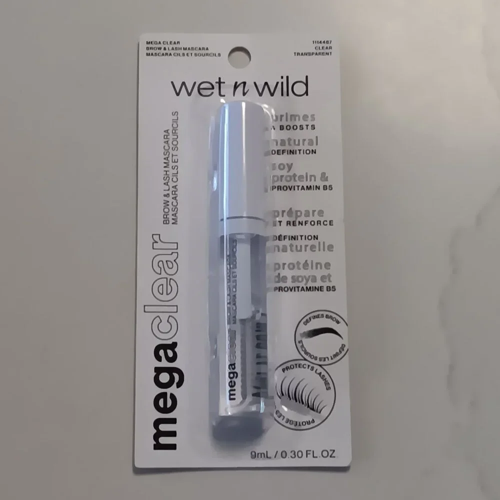 ELF and WET N WILD Clear MASCARA Total of 9 NEW